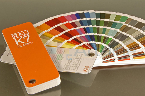 Как выбрать цвет RAL для кровли и фасада